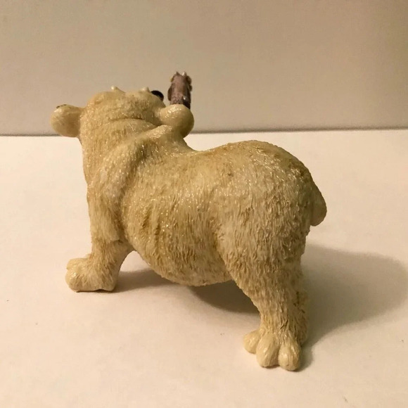 Little Paws Malcolm  Polar Bear With Fish Resin Figurine Statue Arora - Picture 15 of 15